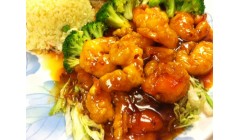 Weekly Dinner Special : Volcano Shrimp (adjustable spice)